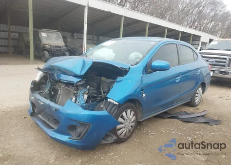 2020 Mitsubishi Mirage G4 Es из США, поврежденный, VIN ML32F3FJXLHF03278